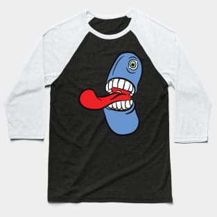 Graffiti Mouth Baseball T-Shirt